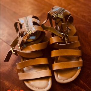 Michael Kors Brown Strappy Sandals